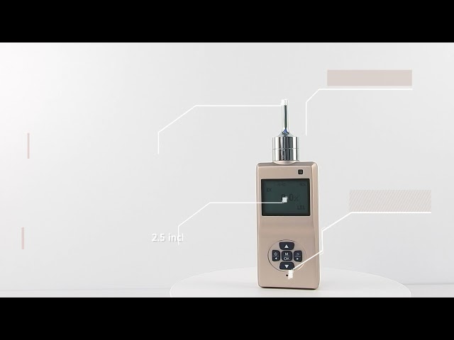 中国 0.46Kgポンプ産業ガス探知器で造られる携帯用二酸化炭素のガス探知器 販売