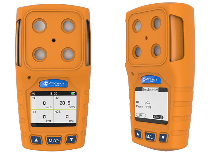 Iso9001は前H2S O2 Coのための携帯用多ガス分析器を証明した
