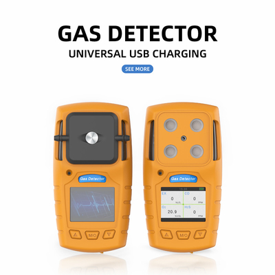 IP64携帯用多ガス探知器