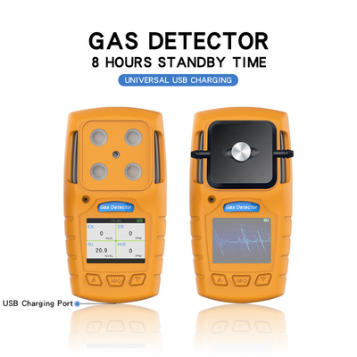 高精度Co H2s O2 Ch4のガス探知器の多ガス分析器