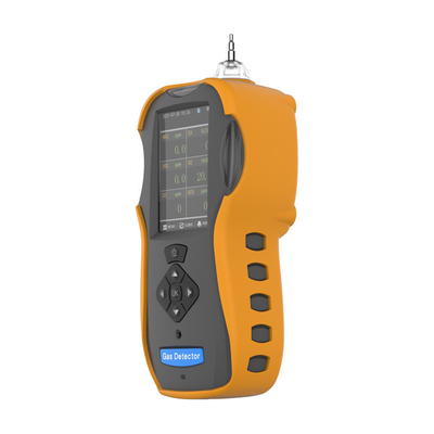 TFT LCDの表示CO H2Sの二酸化炭素pid voc NH3 NO2のニ酸化硫黄のポータブルのガスの漏れ試験のための多ガス探知器