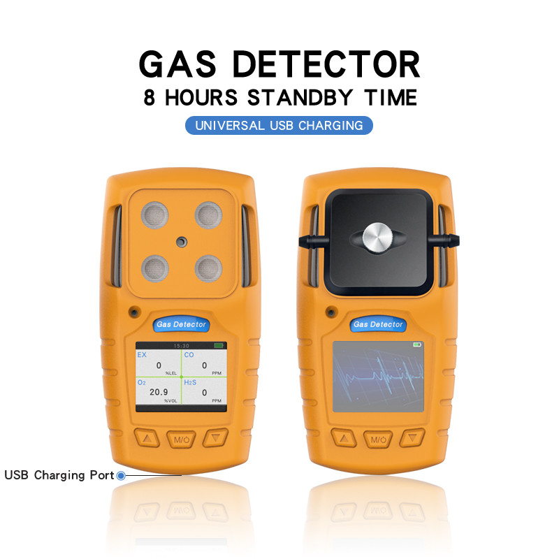 高精度Co H2s O2 Ch4のガス探知器の多ガス分析器