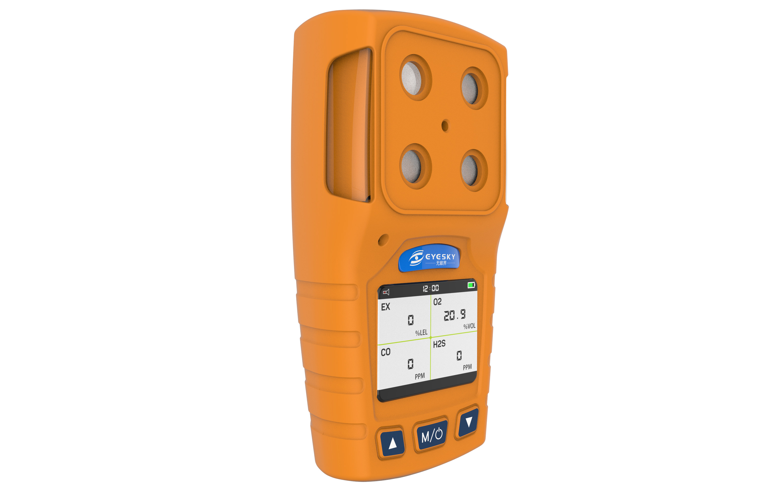 ES30A Nh3携帯用0-100ppm単一のガスNh3の探知器の有毒ガスの探知器のWithUSBの充電器ISO9001の証明書